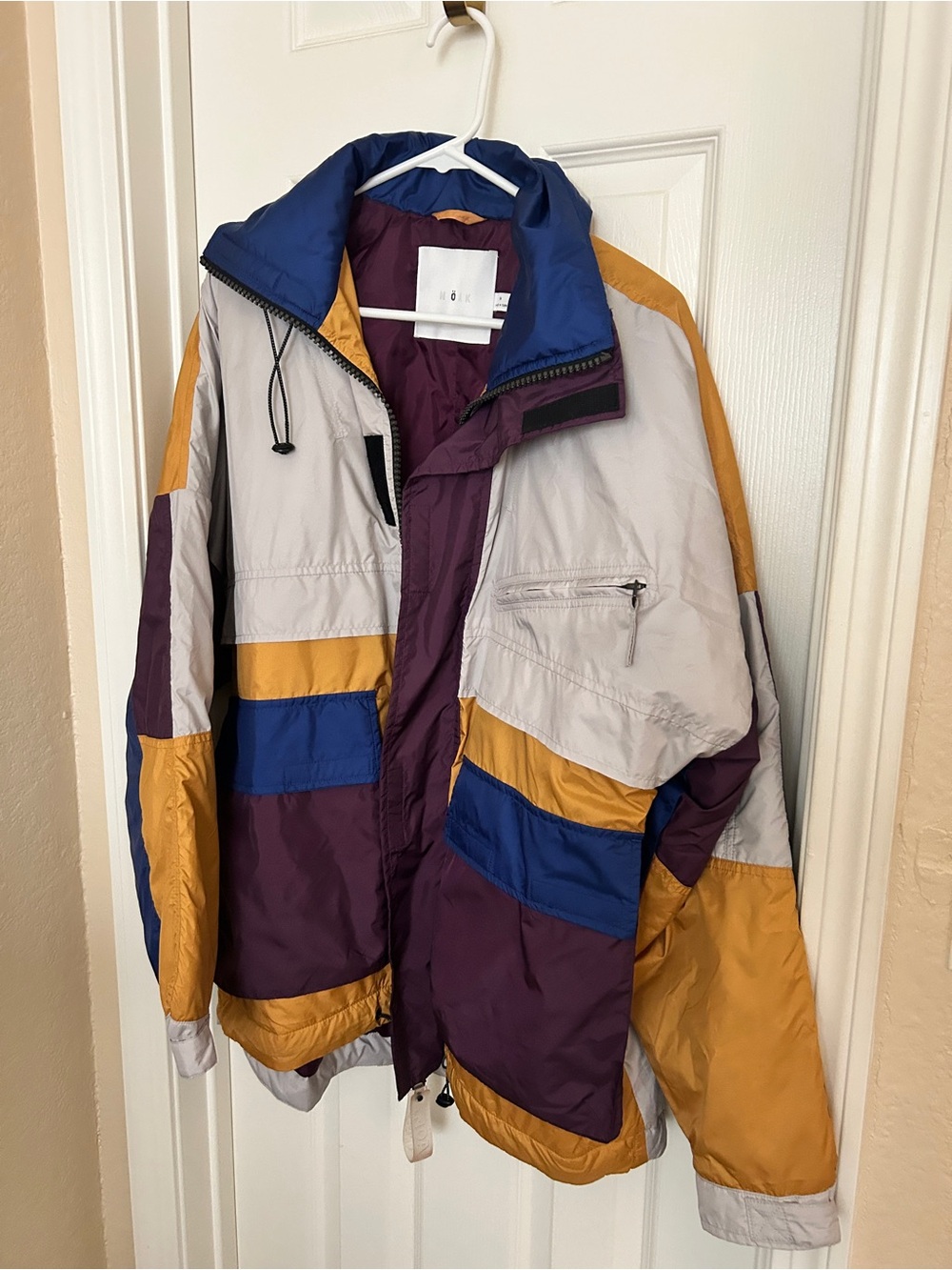 Men's Colorblock Lightweight Jacket - Multicolor